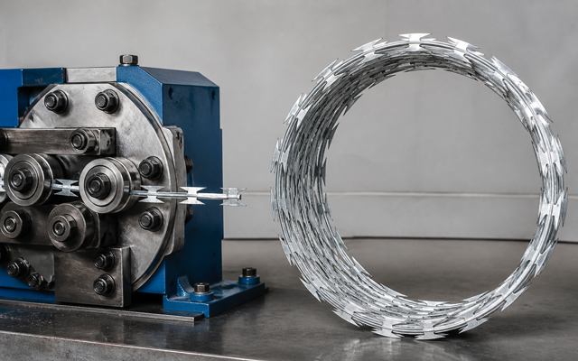 Razor Barbed Wire Production