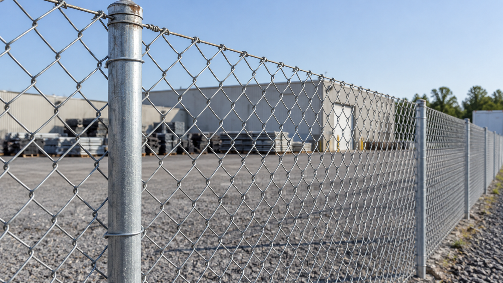 Chain Link Mine Support Mesh application detail