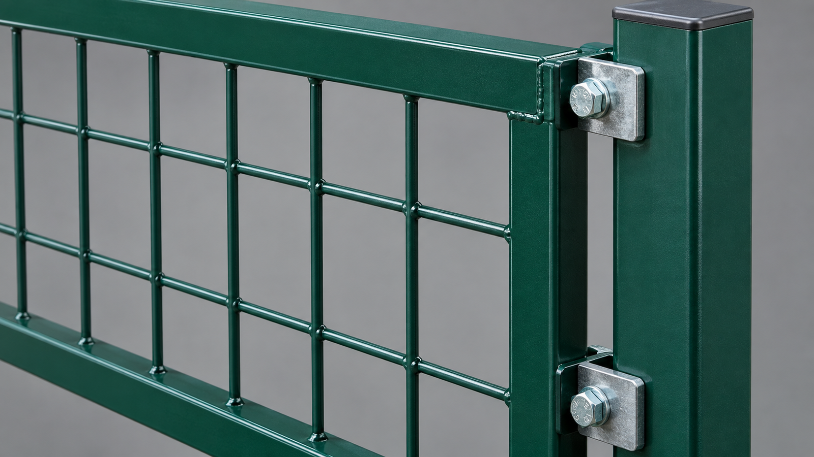 Framed Fence Mesh structure detail
