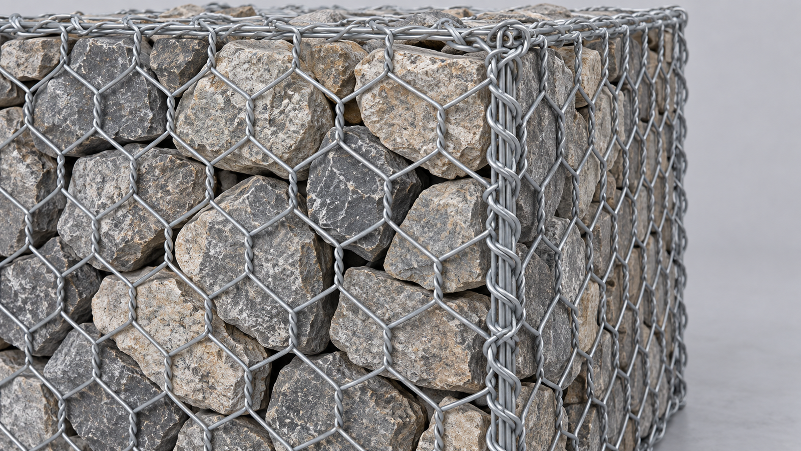 Gabion Basket structure detail