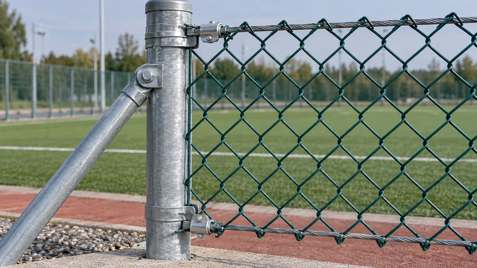 Sports Fence structure detail