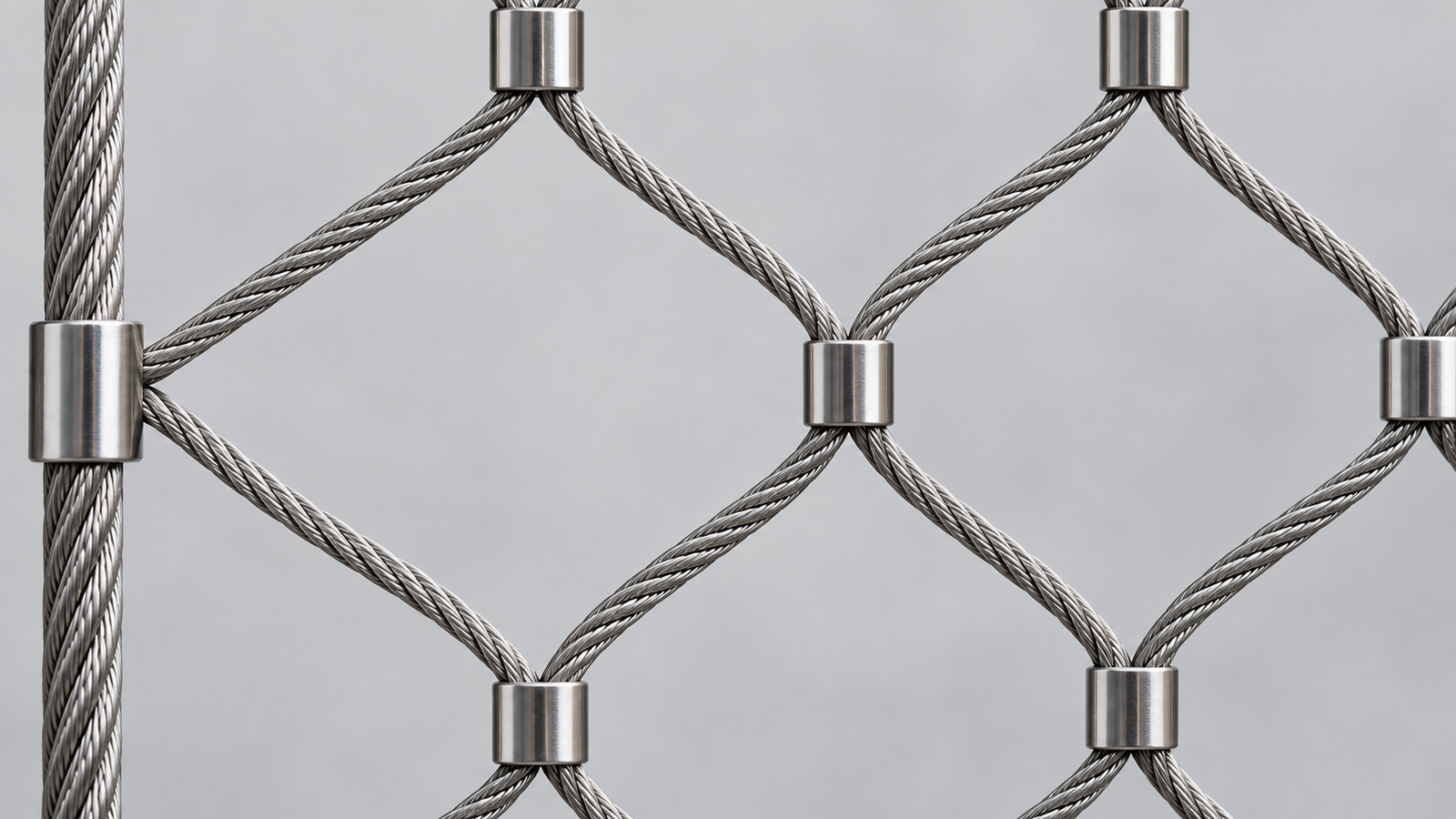 Stainless Steel Rope Mesh structure detail