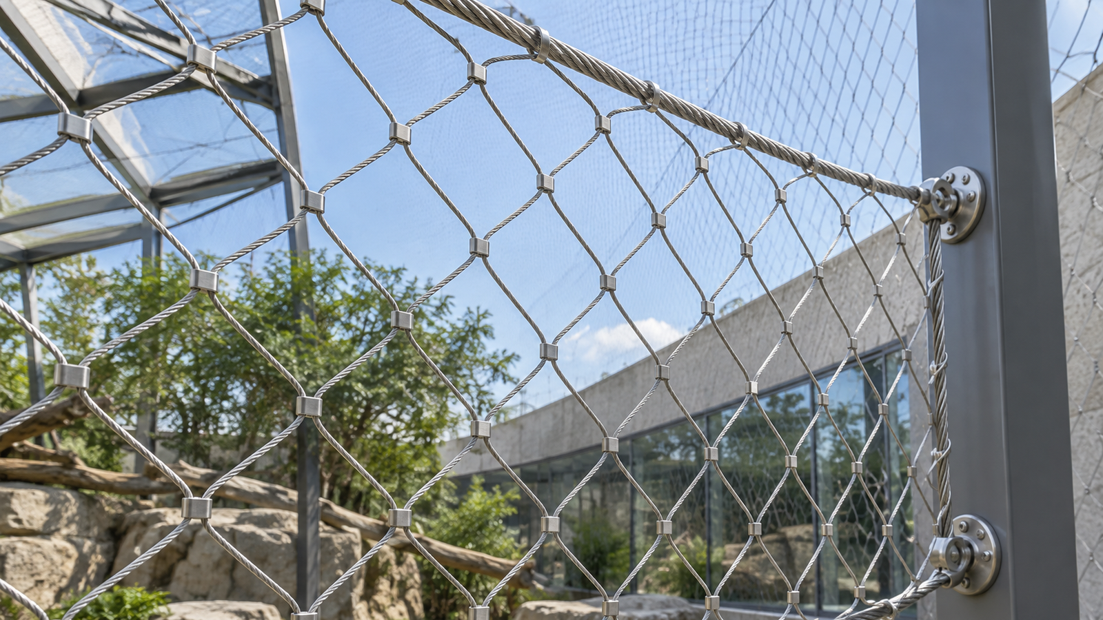 Stainless Steel Rope Mesh application detail